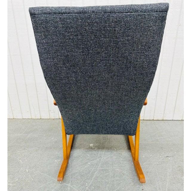 Vintage Swedish Modern Rocking Chair - Image 4