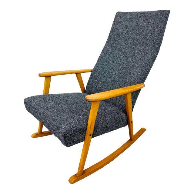 Vintage Swedish Modern Rocking Chair