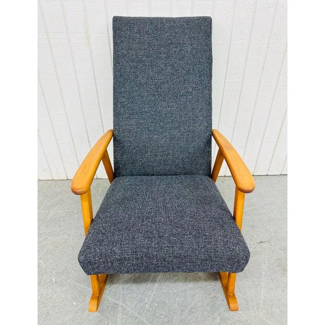 Vintage Swedish Modern Rocking Chair - Image 2