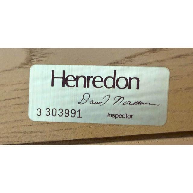 Vintage Henredon Leather King Size Headboard - Image 6