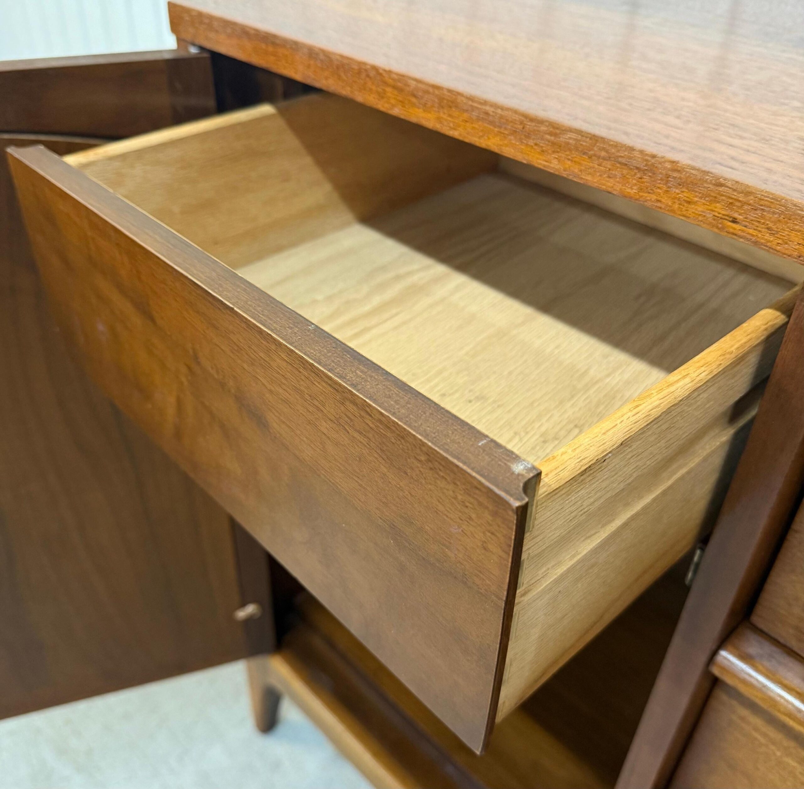 Mid-Century Modern Lane Rhythm Walnut Sideboard - Image 8