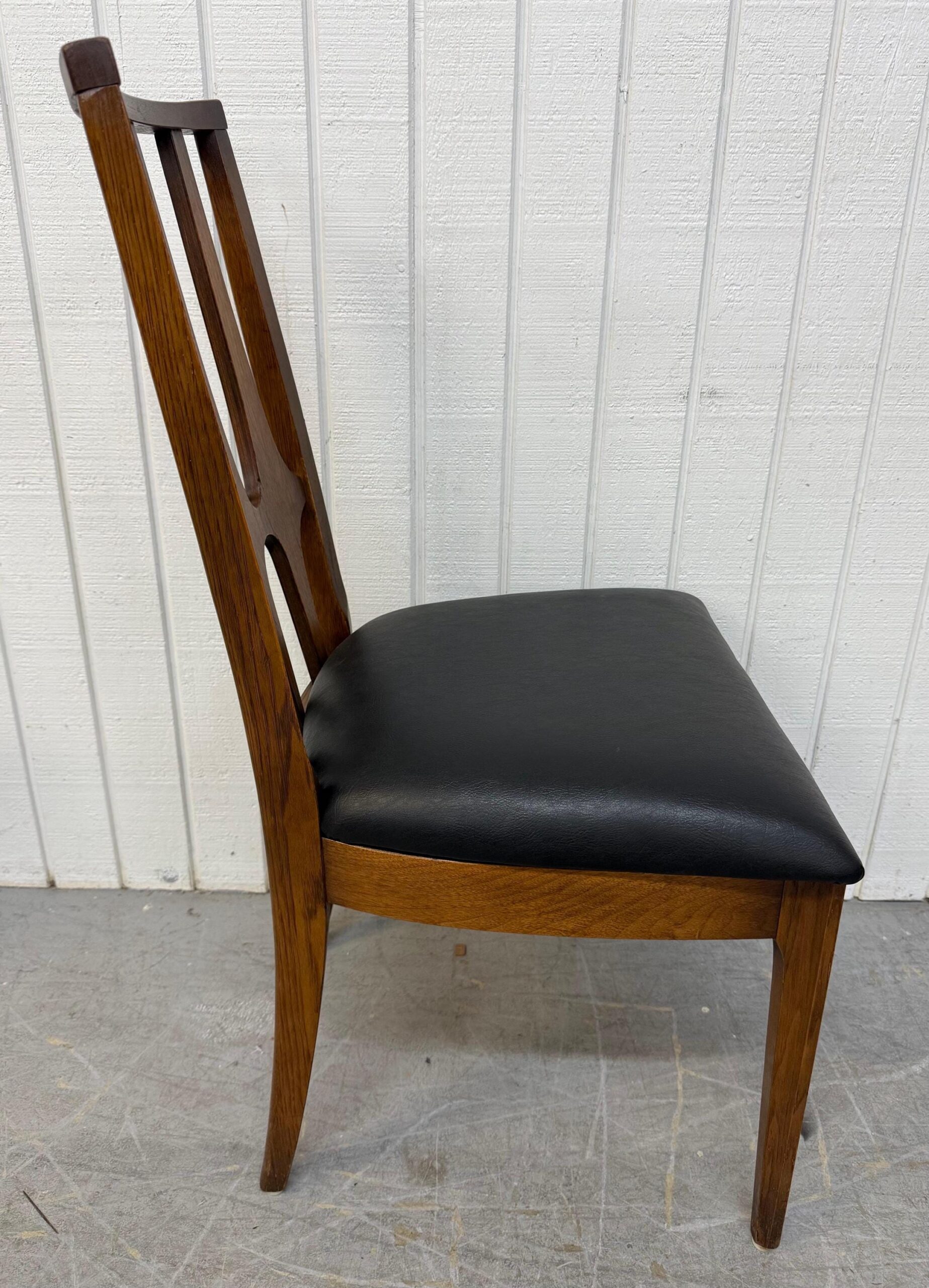 Mid-Century Modern Broyhill Brasilia Walnut Dining Chairs - Set of 6 - Image 8