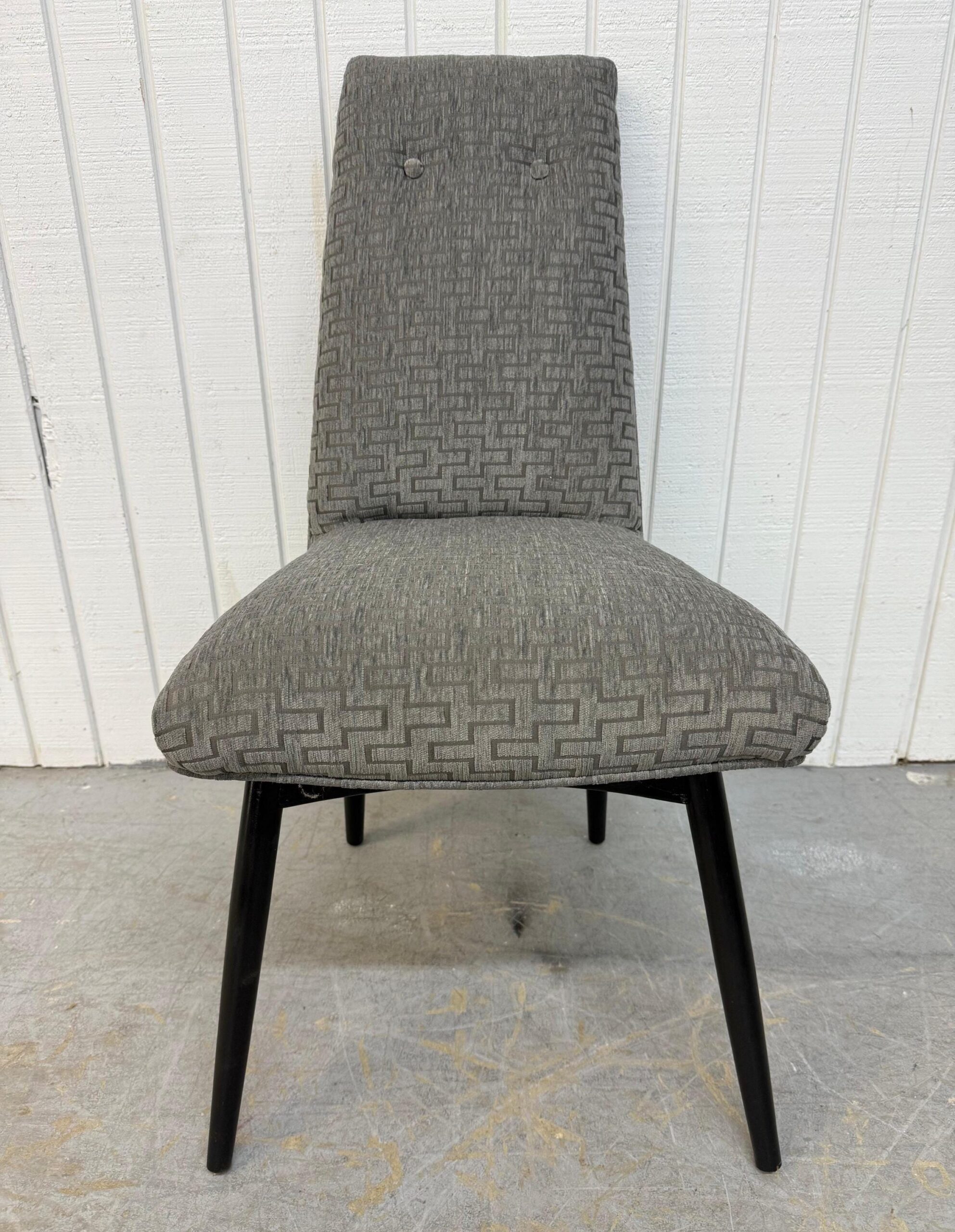 Mid-Century Modern Adrian Pearsall Upholstered Dining Chairs - Set of 4 - Image 4