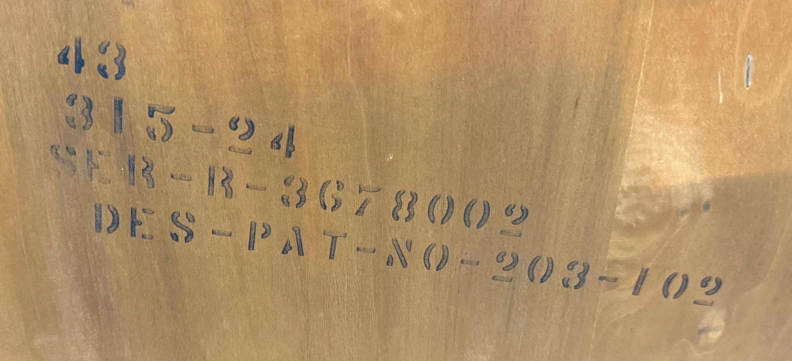 Mid-Century Modern Lane 1st Edition King Size Walnut Headboard - Image 7