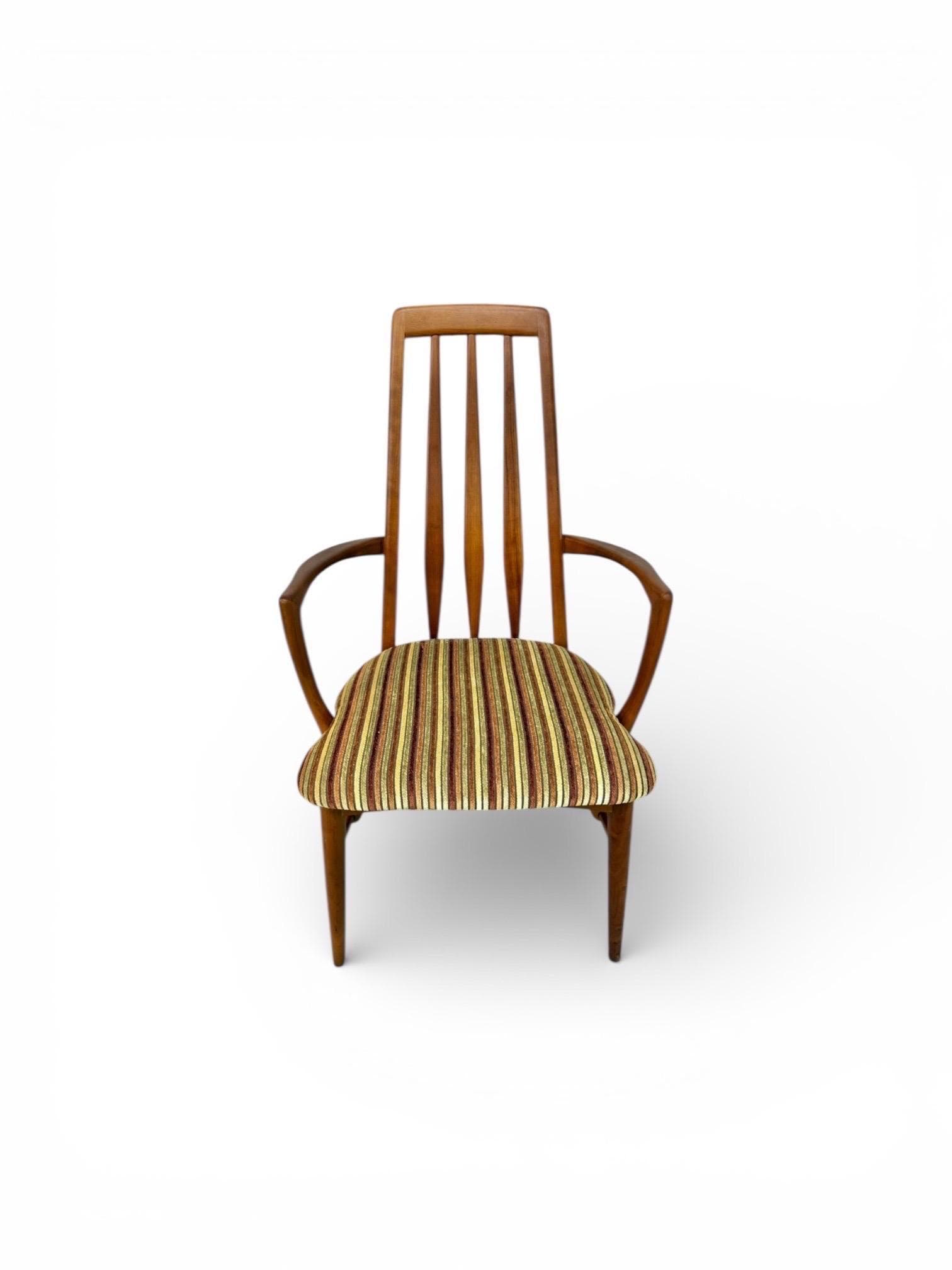 Mid-Century Danish Modern Teak Koefoed "Eva" Arm Chairs - Set of 2 - Image 6