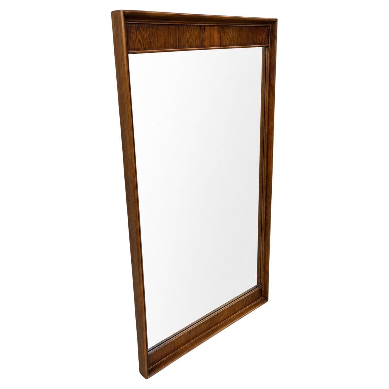 Mid-Century Modern Kent Coffey Perspecta Walnut & Rosewood Mirror