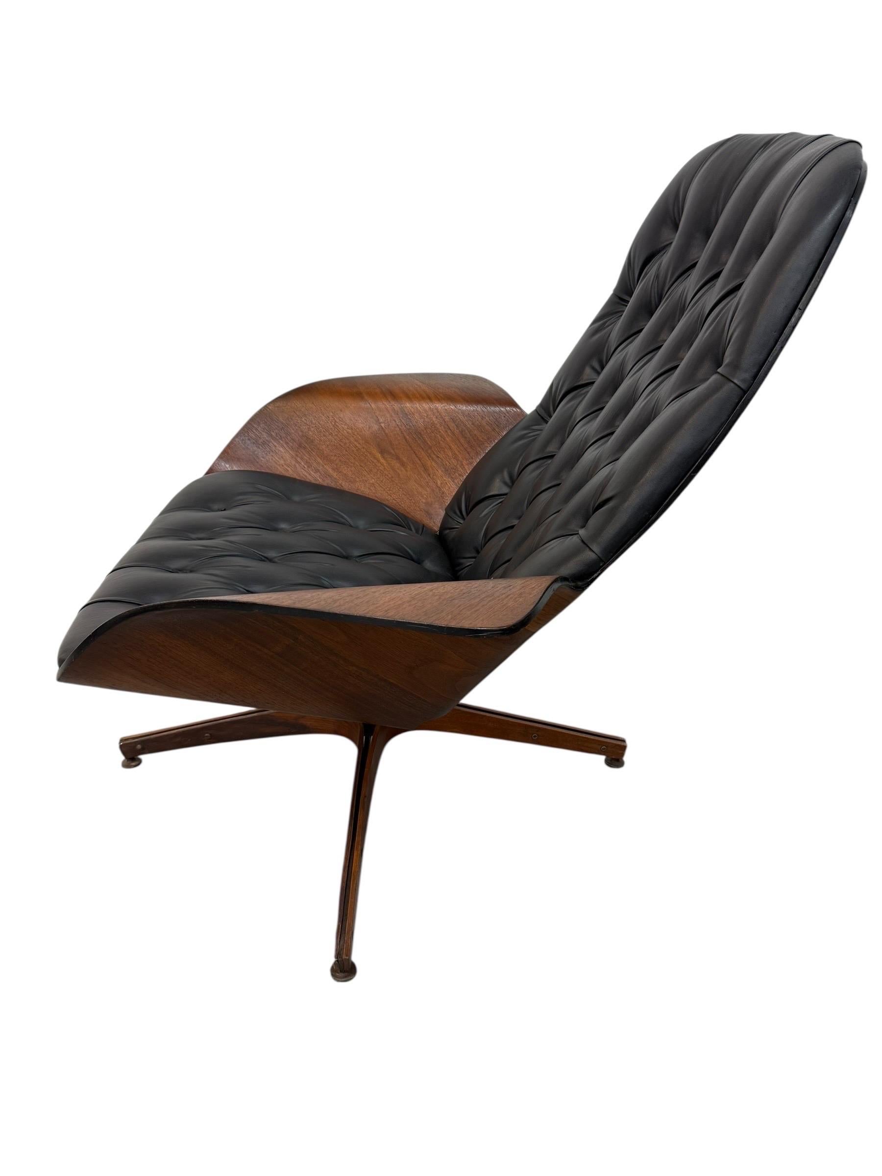 Mid-Century Modern Plycraft Mr. Chair & Ottoman - Image 5