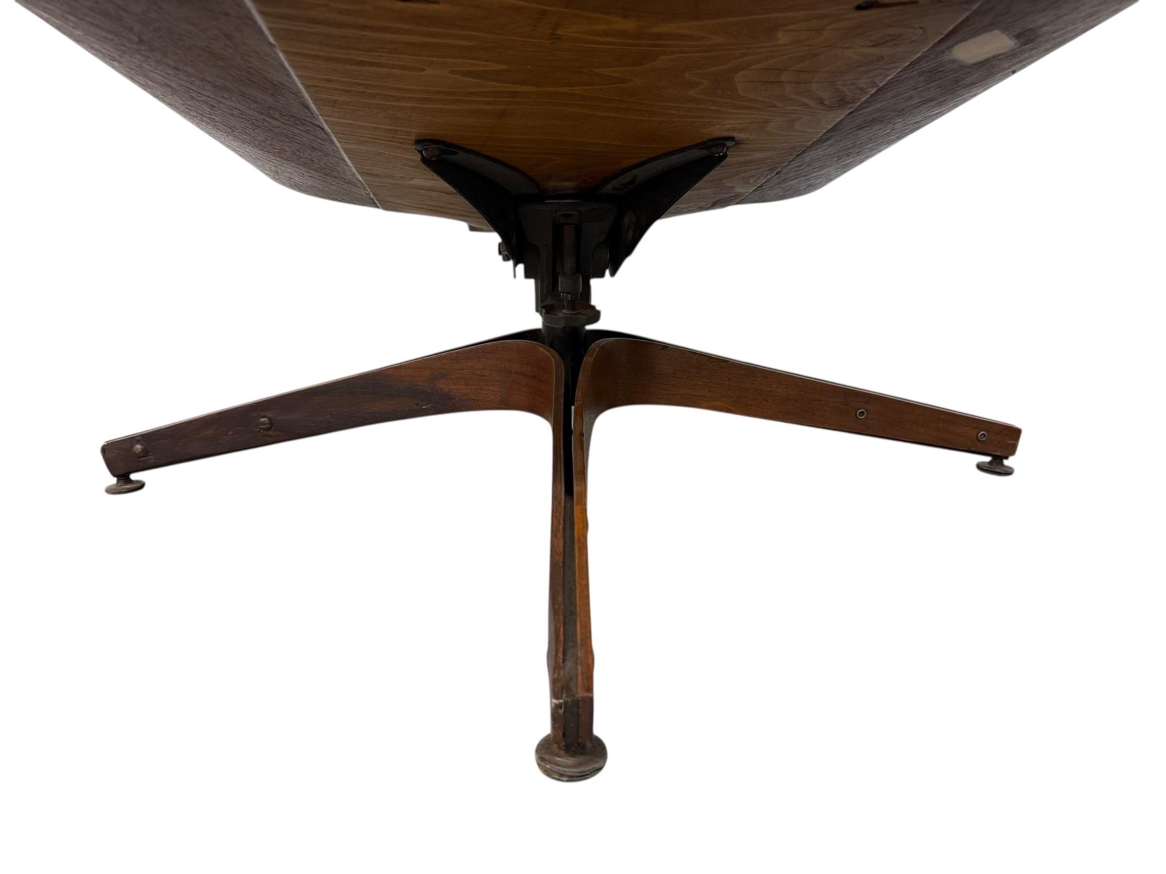 Mid-Century Modern Plycraft Mr. Chair & Ottoman - Image 8