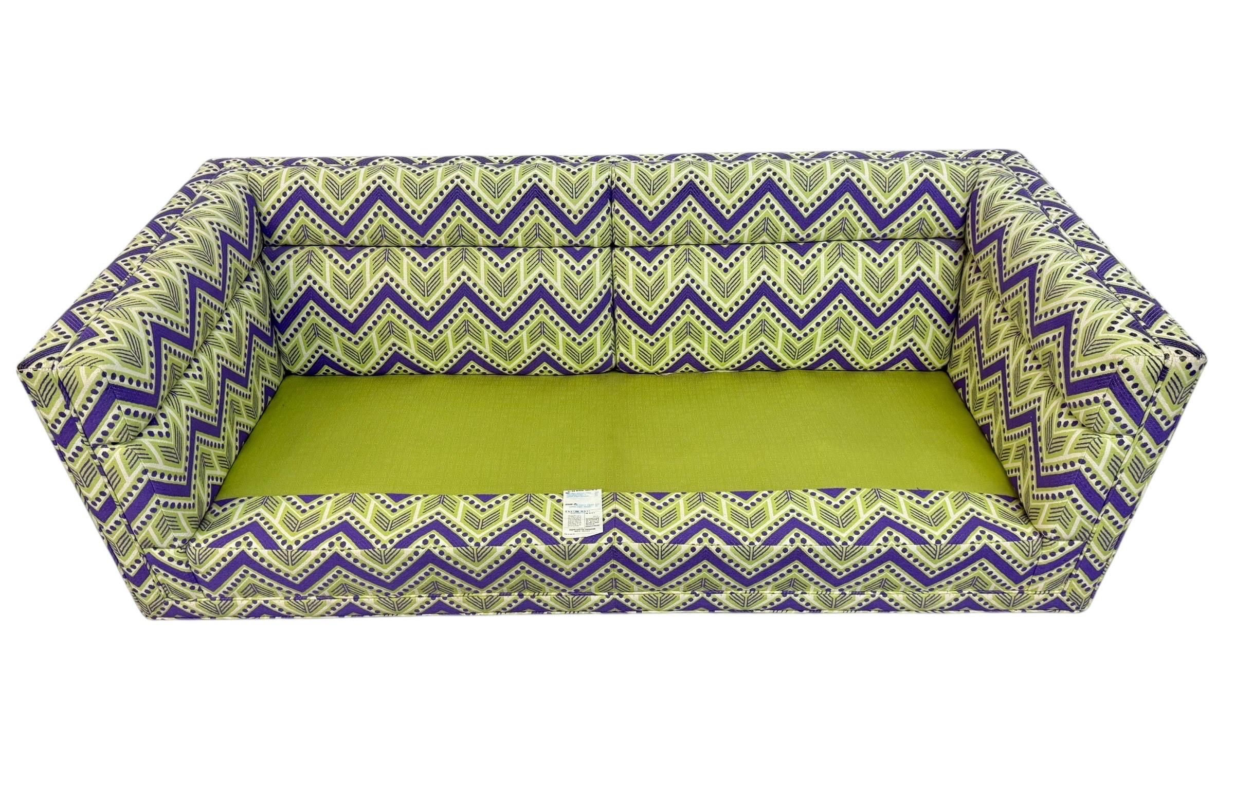 Vintage Dunbar Loveseat with Original Upholstery - Image 7