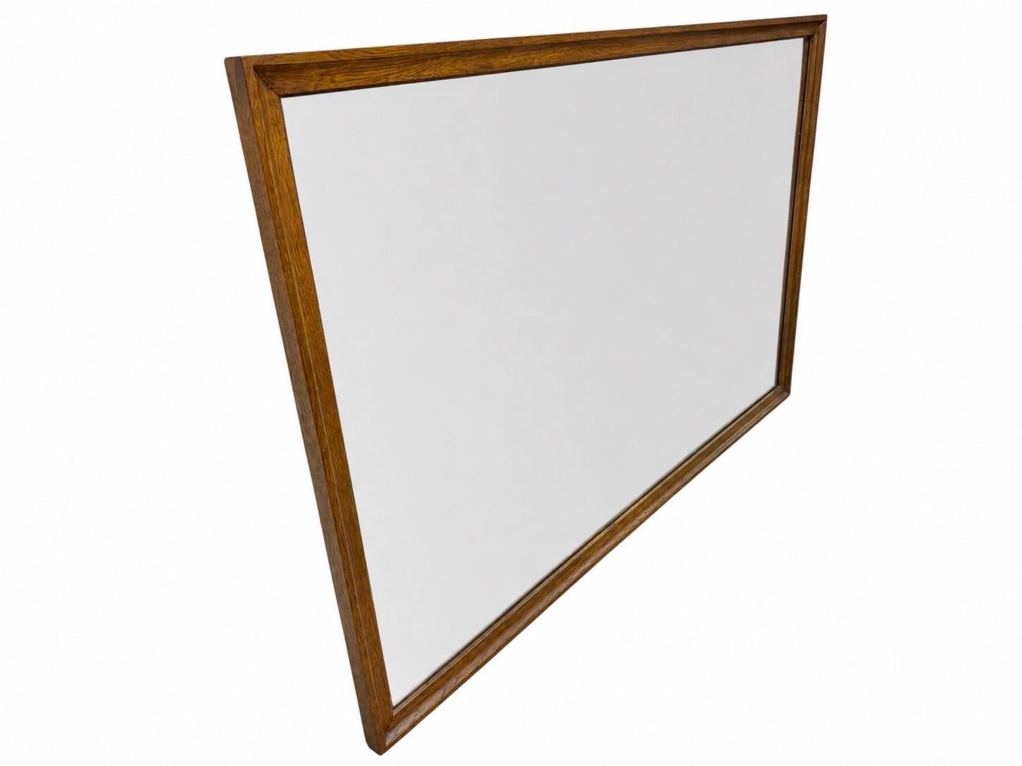 Mid-Century Modern Broyhill Walnut Wall Mirror - Image 2