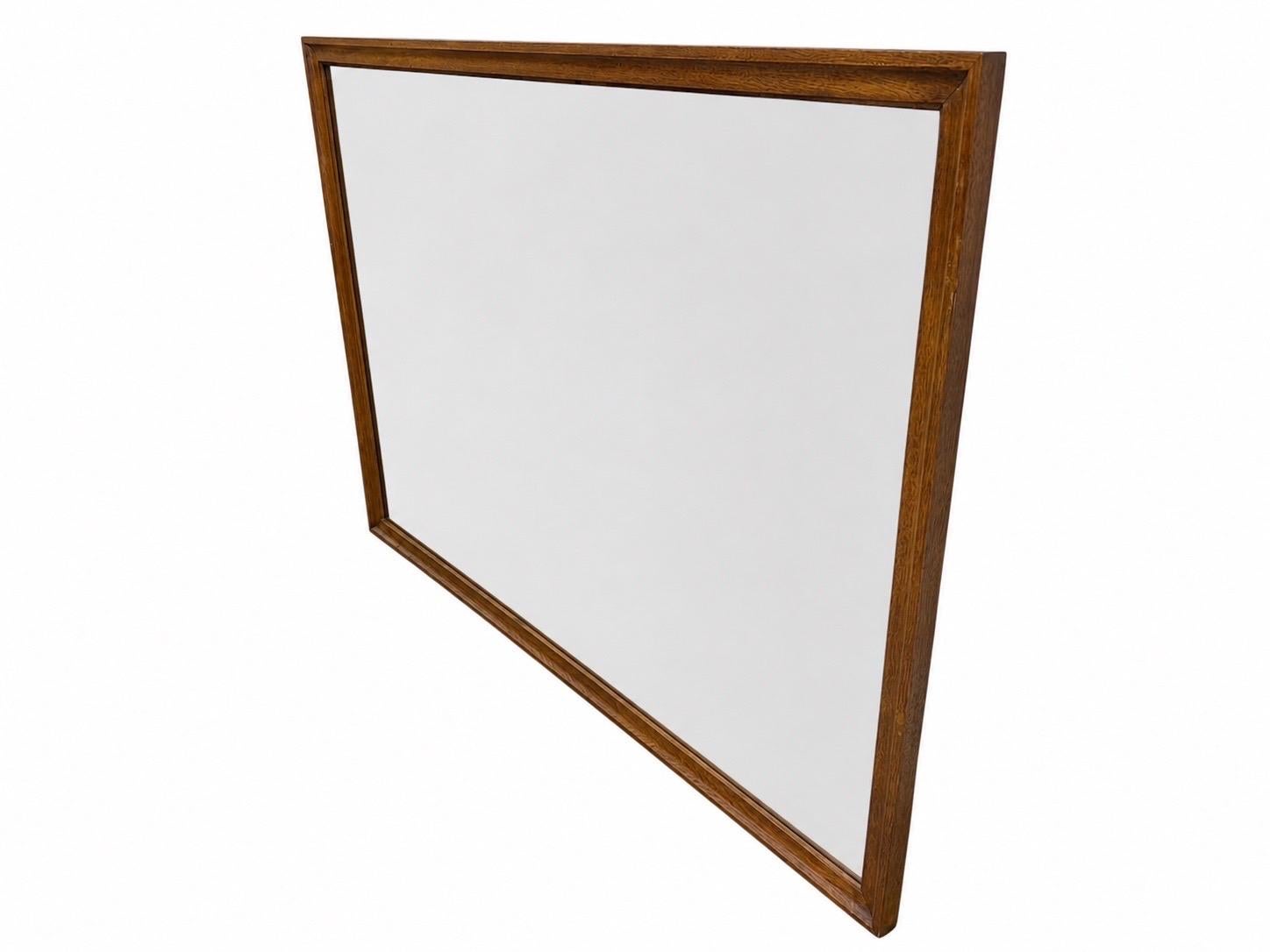 Mid-Century Modern Broyhill Walnut Wall Mirror - Image 3