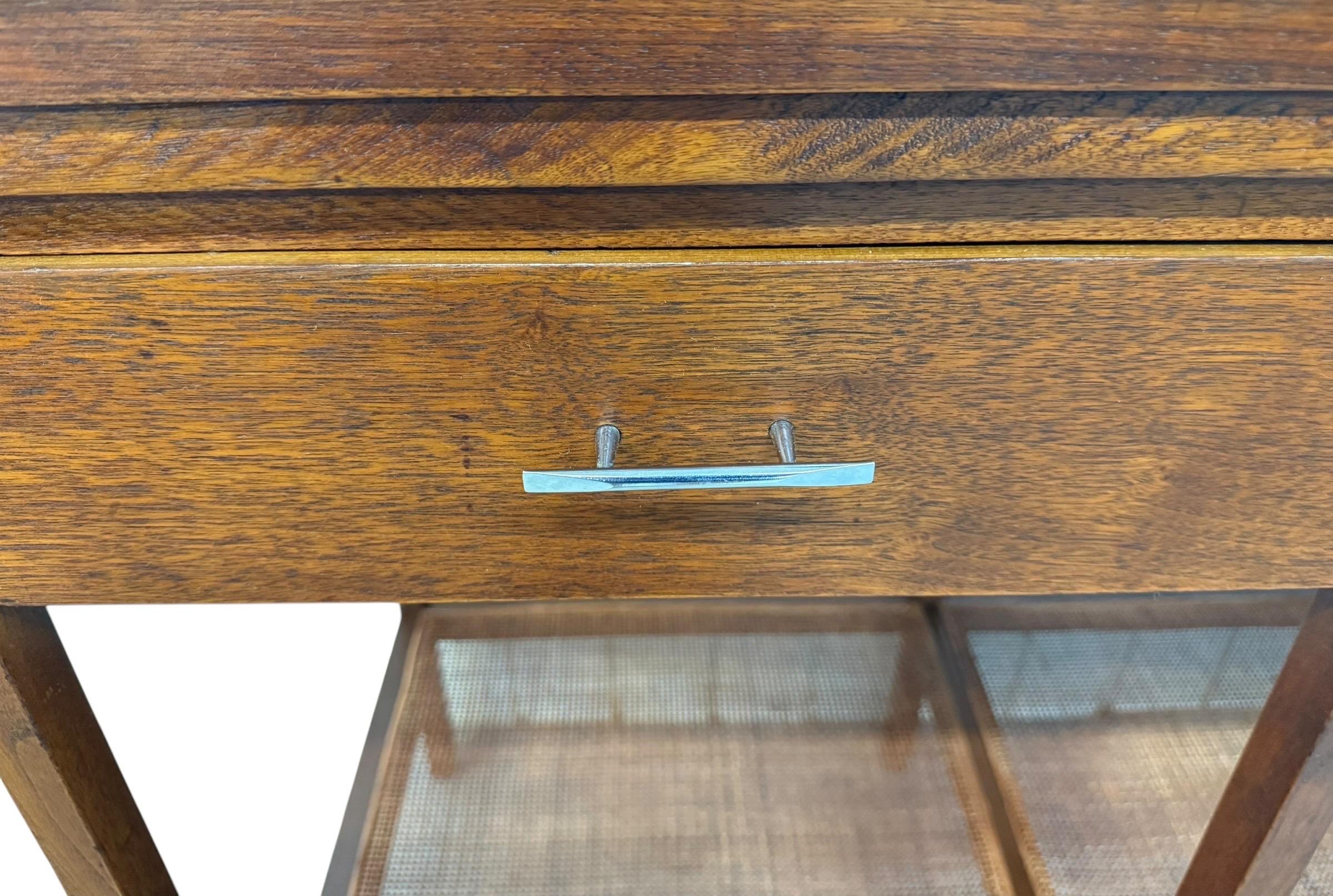 Mid-Century Modern Lane Delineator Paul McCobb Walnut & Rosewood Console Table - Image 10