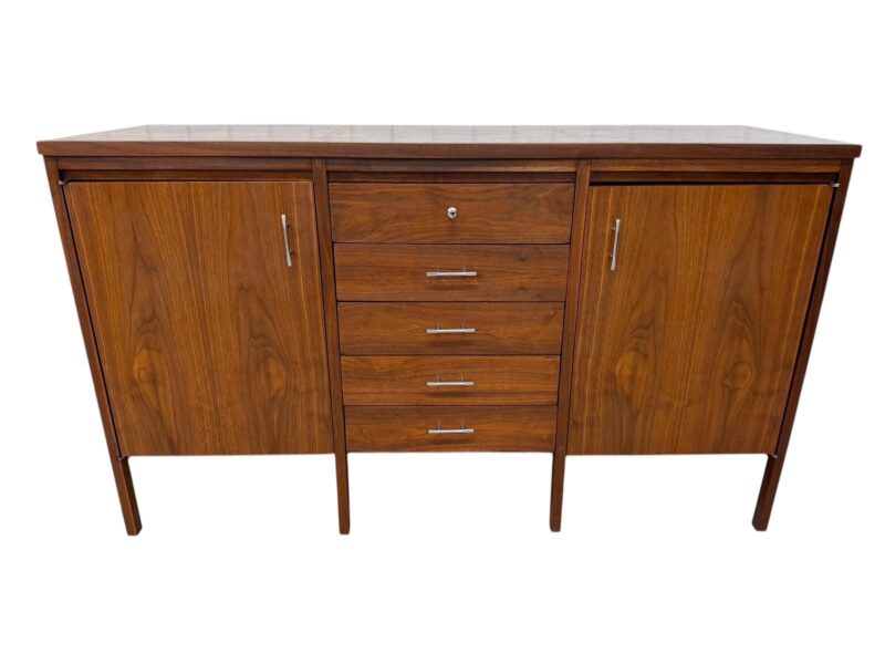 Mid-Century Modern Paul McCobb for Lane “Delineator” Walnut & Rosewood Sideboard