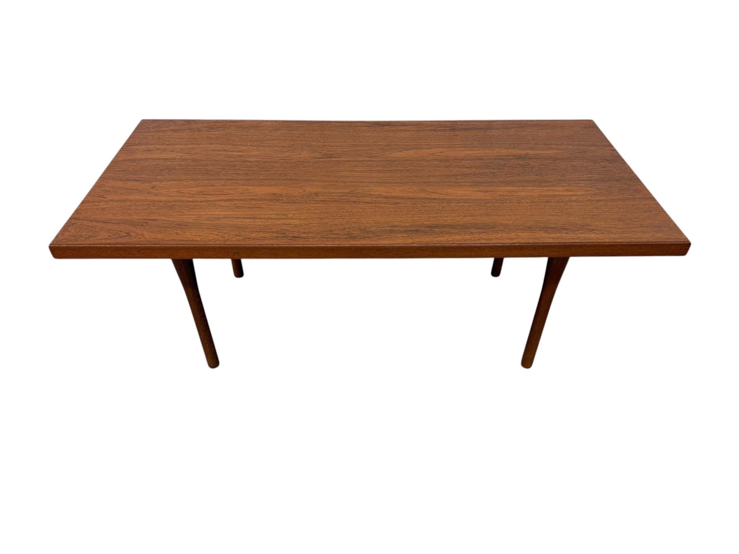 Mid-Century Danish Modern Vejen Teak Coffee Table – Refinished!