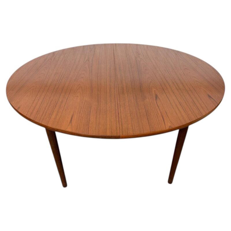 Mid-Century Danish Modern Hans Wegner Round Teak Dining Table – Refinished!