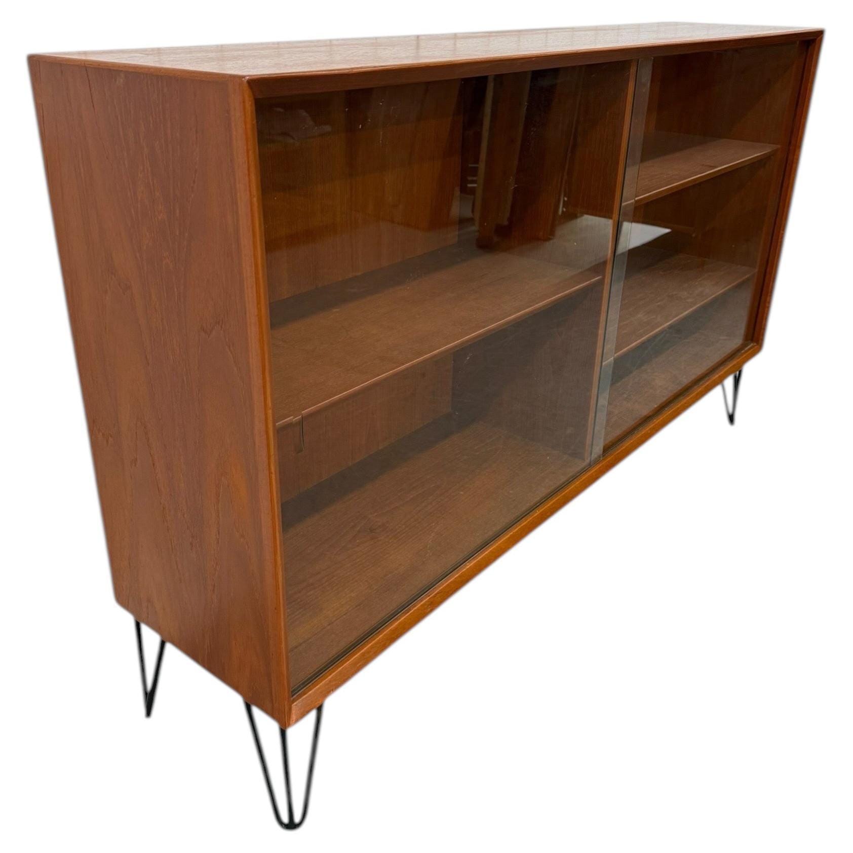 Mid-Century Danish Modern Display Case – Refinished!