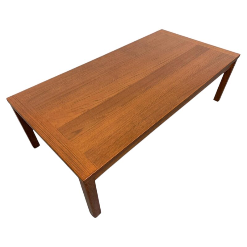 Mid-Century Danish Modern Teak Coffee Table – Refinished!
