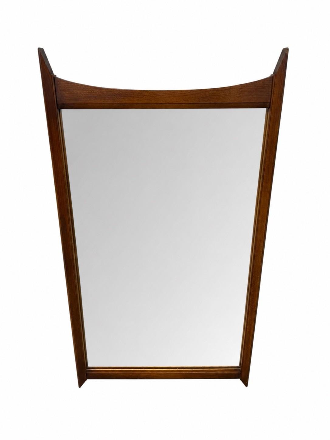 Mid-Century Modern Lane Walnut Mirror