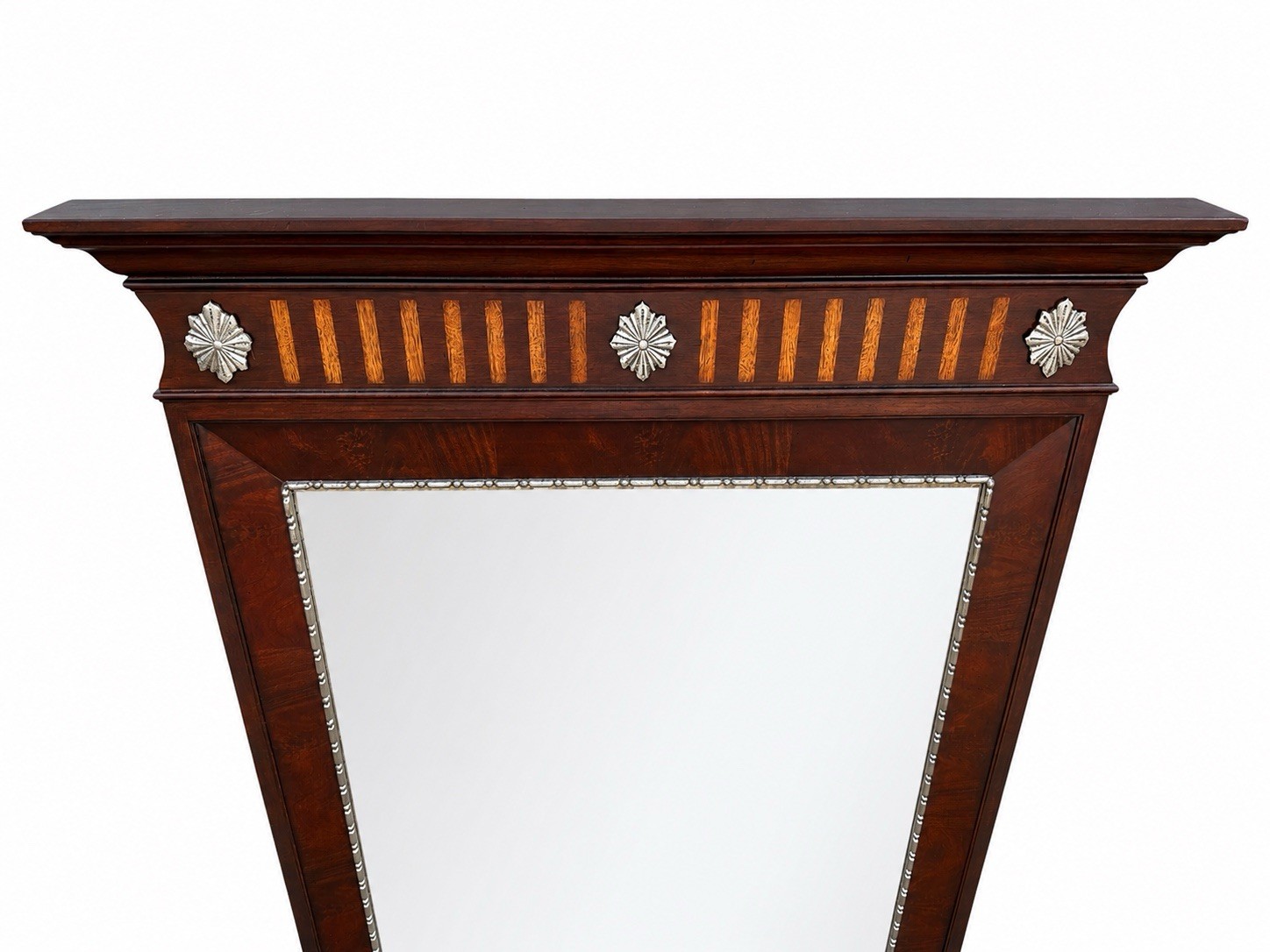 Vintage Ethan Allen Mahogany Wall Mirror