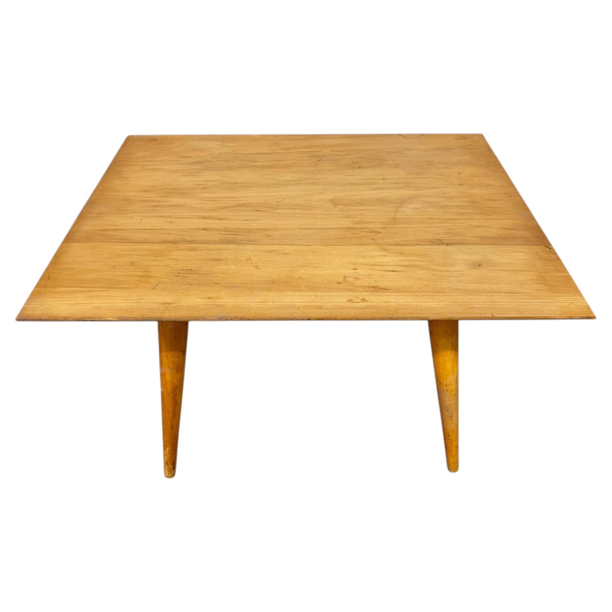 Mid-Century Modern Paul McCobb Planner Group Solid Maple Side Table