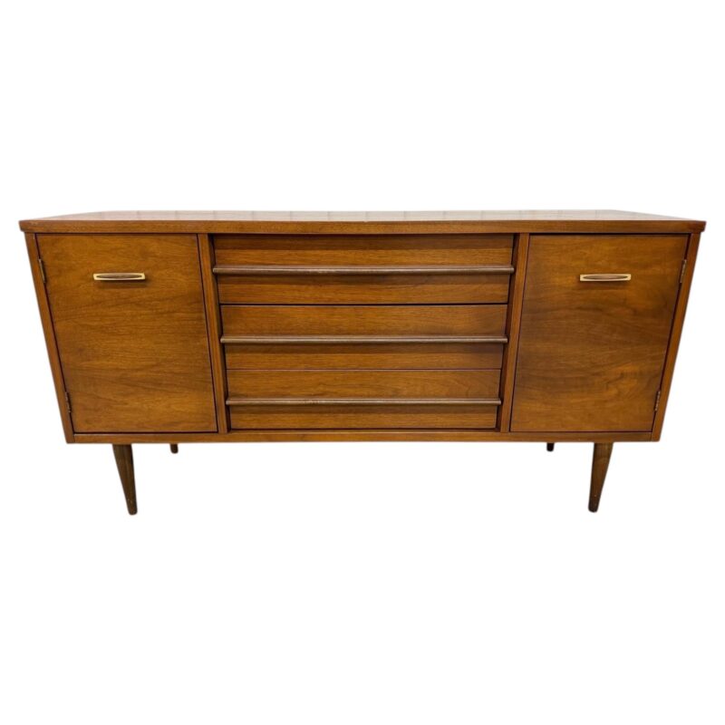Mid-Century Modern Walnut Server – Refinished!