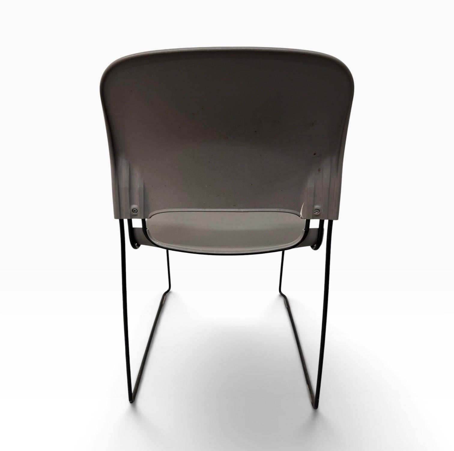 Modern Herman Miller Limerick Stacking Chairs - Set of 4 - Image 6