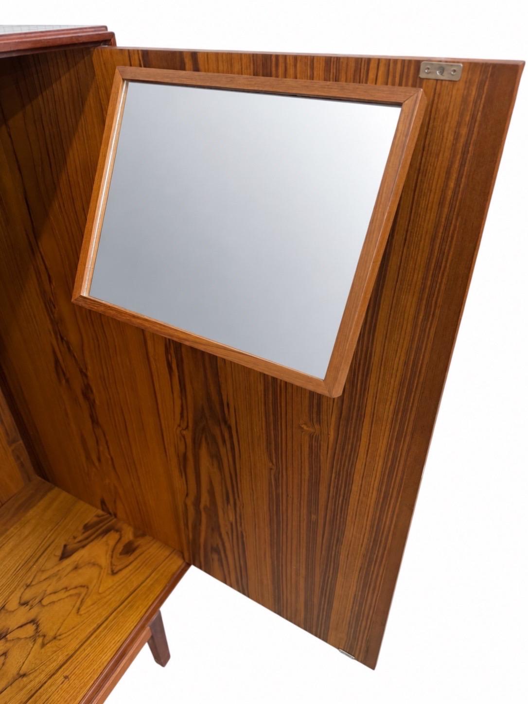 Mid-Century Danish Modern Fredericia Teak Gentleman's Wardrobe High Chest - Image 10