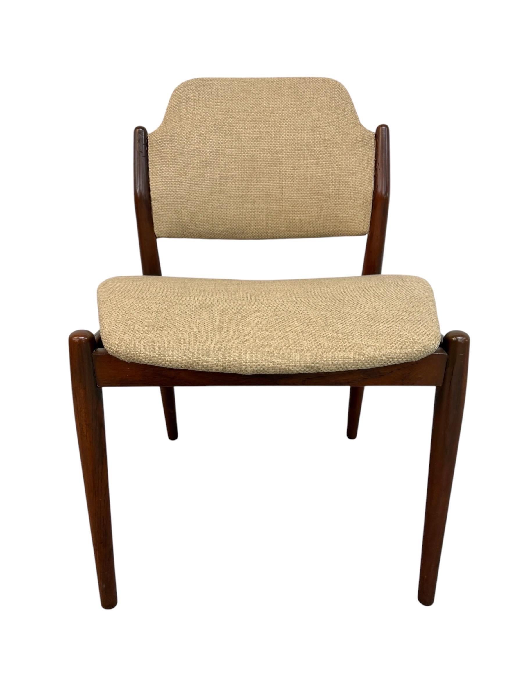 Mid-Century Danish Modern Arne Vodder 62S Teak Dining Chairs - Set of 6 - Image 4