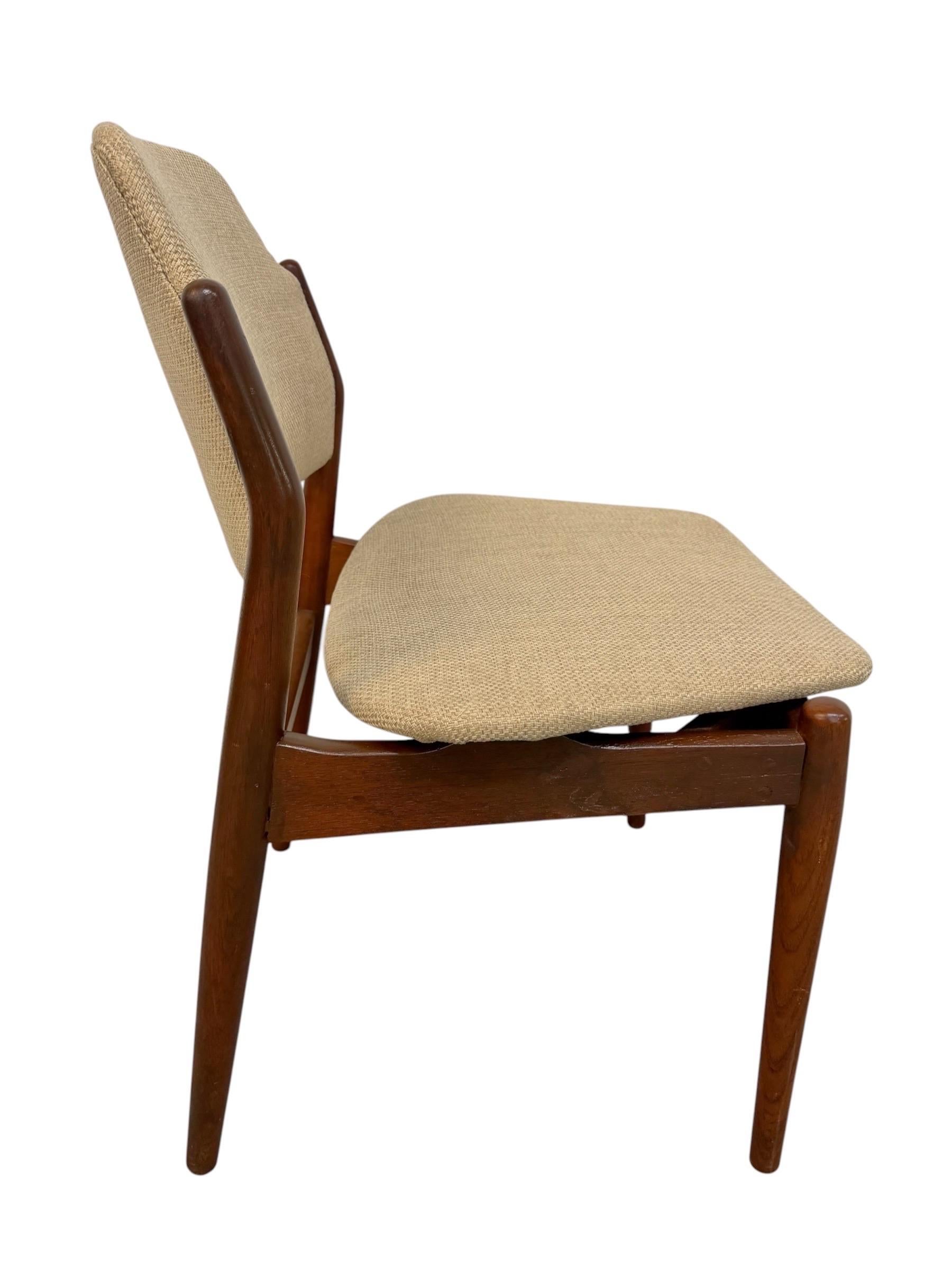 Mid-Century Danish Modern Arne Vodder 62S Teak Dining Chairs - Set of 6 - Image 5