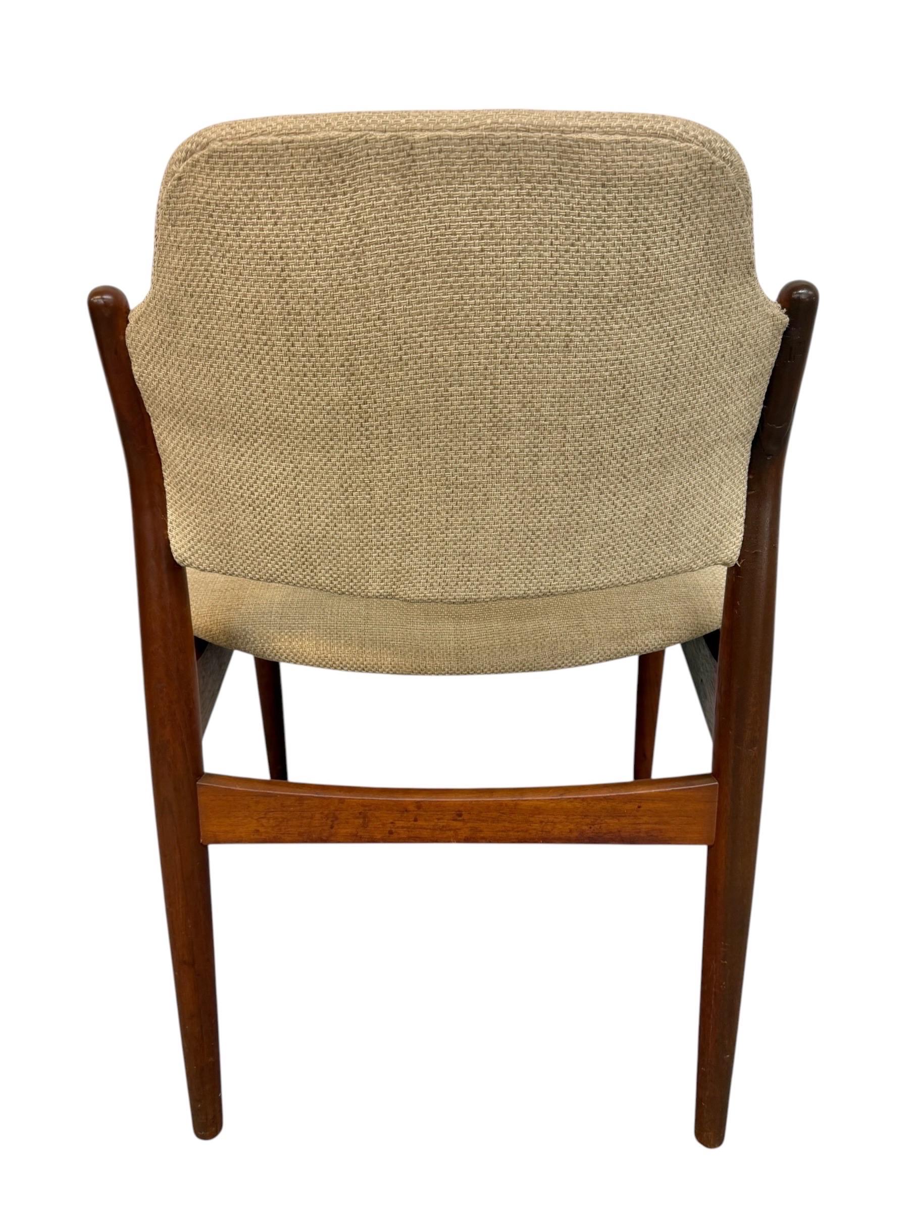 Mid-Century Danish Modern Arne Vodder 62S Teak Dining Chairs - Set of 6 - Image 6