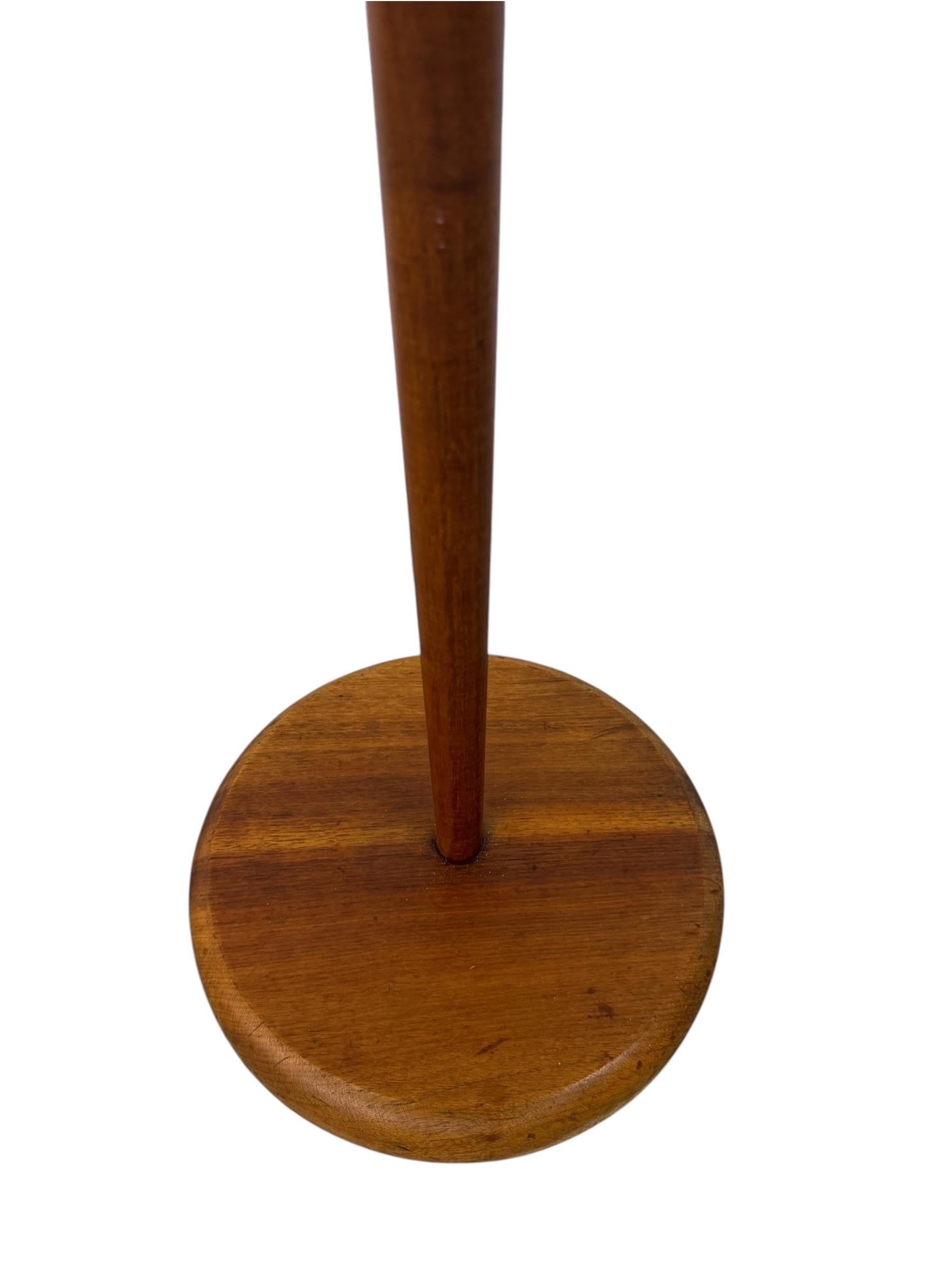 Mid-Century Danish Modern Teak Floor Lamp - Image 4