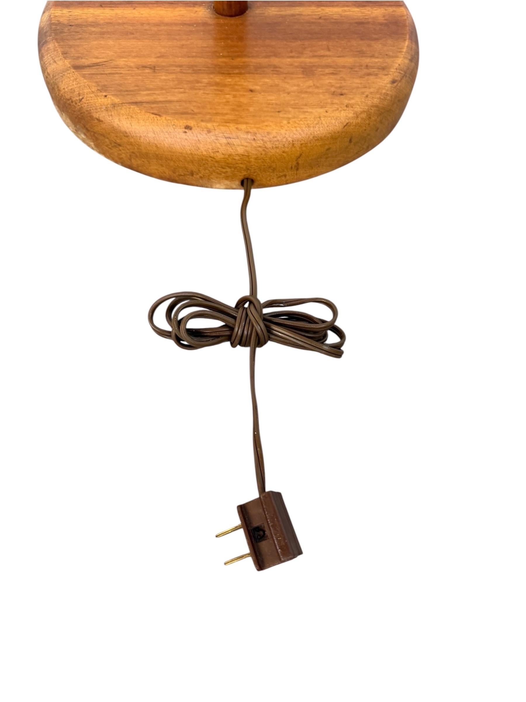 Mid-Century Danish Modern Teak Floor Lamp - Image 7