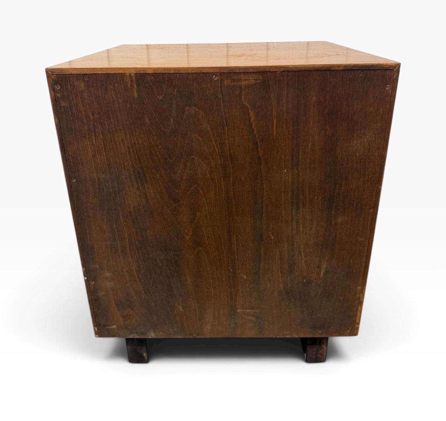 Mid-Century Modern Art Deco Style 4-Drawer Nightstands - Set of 2 - Image 9