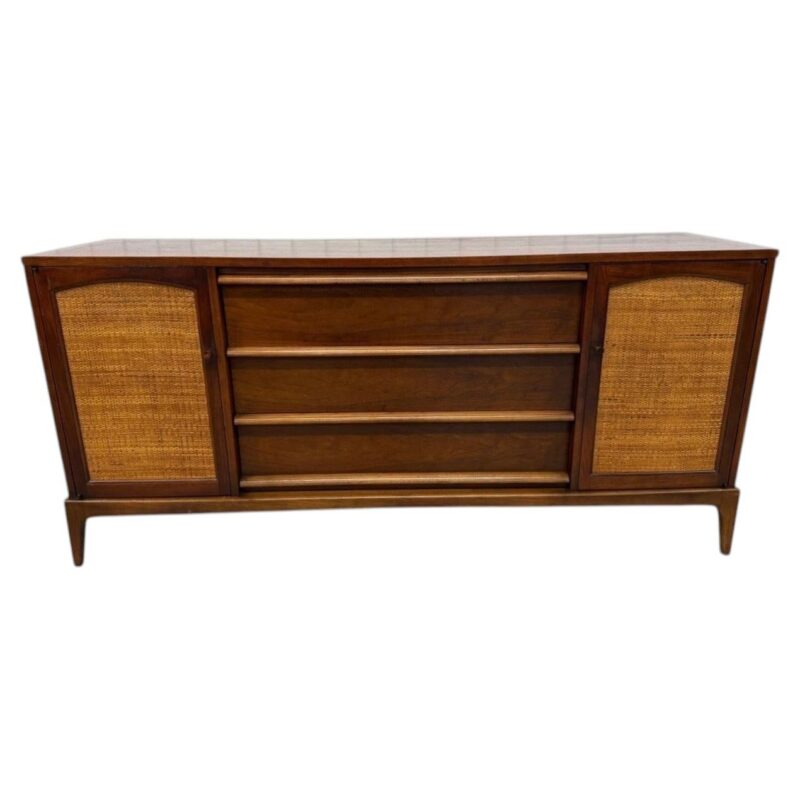 Mid-Century Modern Lane Rhythm Walnut Sideboard – Refinished!