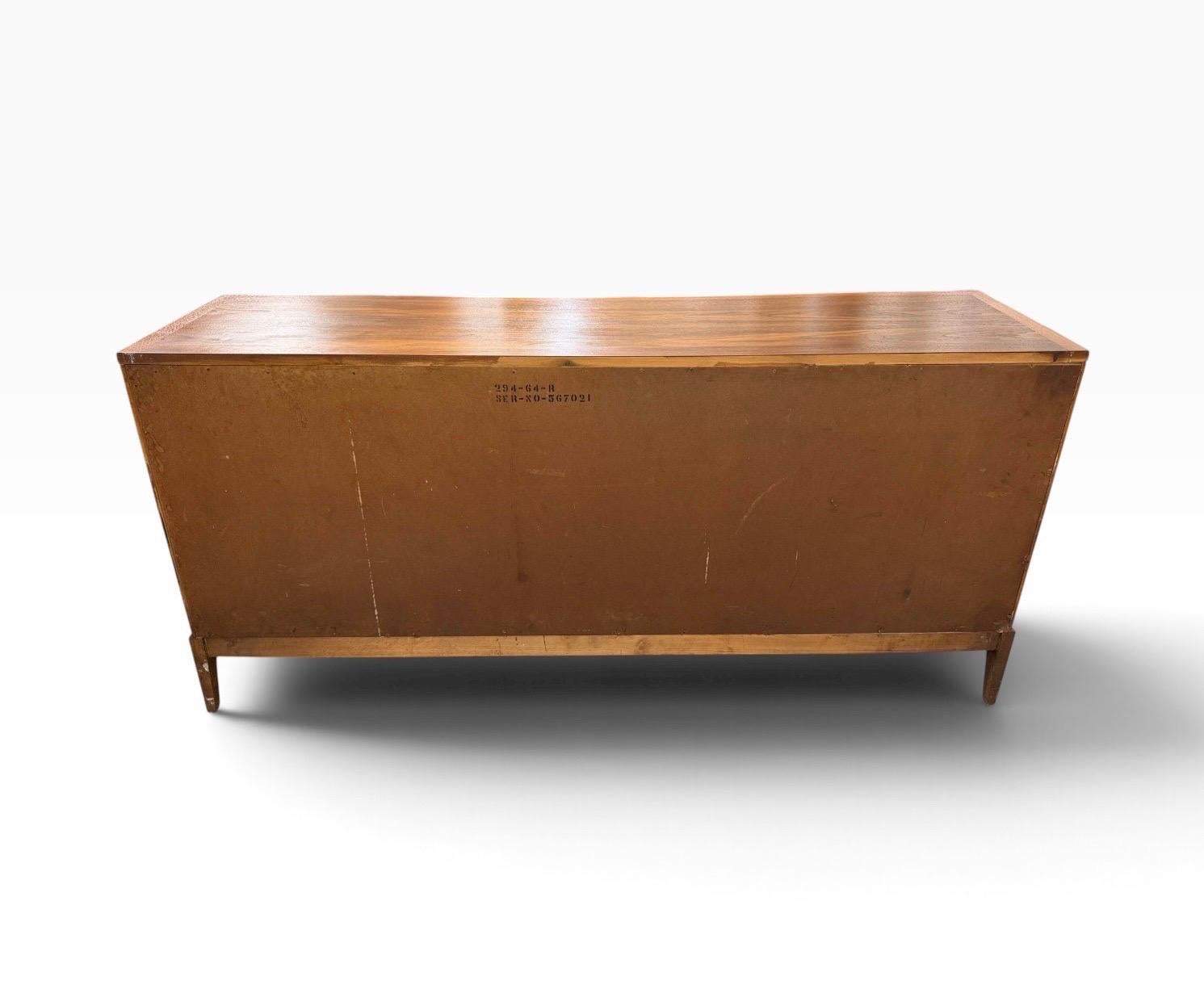 Mid-Century Modern Lane Rhythm Walnut Sideboard - Refinished! - Image 11