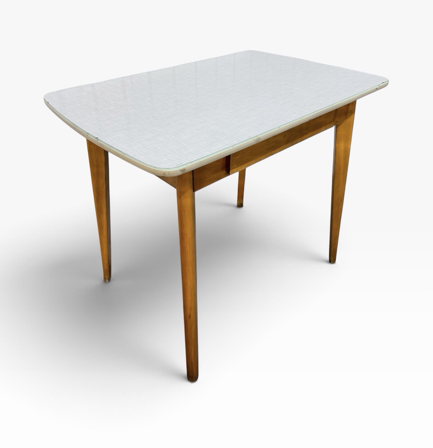 Mid-Century Modern Heywood Wakefield Style Arts & Crafts Writing Desk Work Table