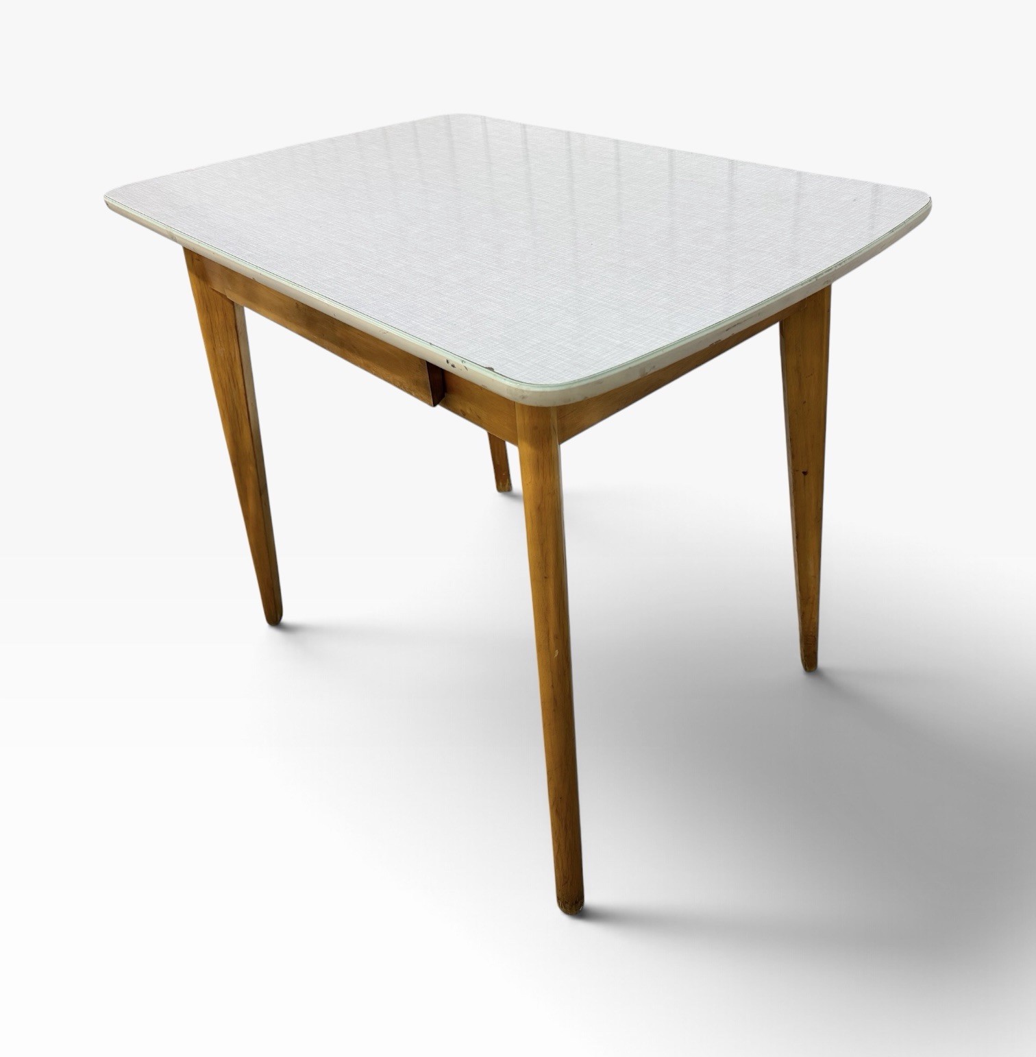 Mid-Century Modern Heywood Wakefield Style Arts & Crafts Writing Desk Work Table - Image 3