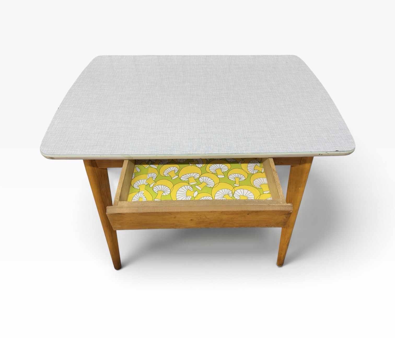 Mid-Century Modern Heywood Wakefield Style Arts & Crafts Writing Desk Work Table - Image 5