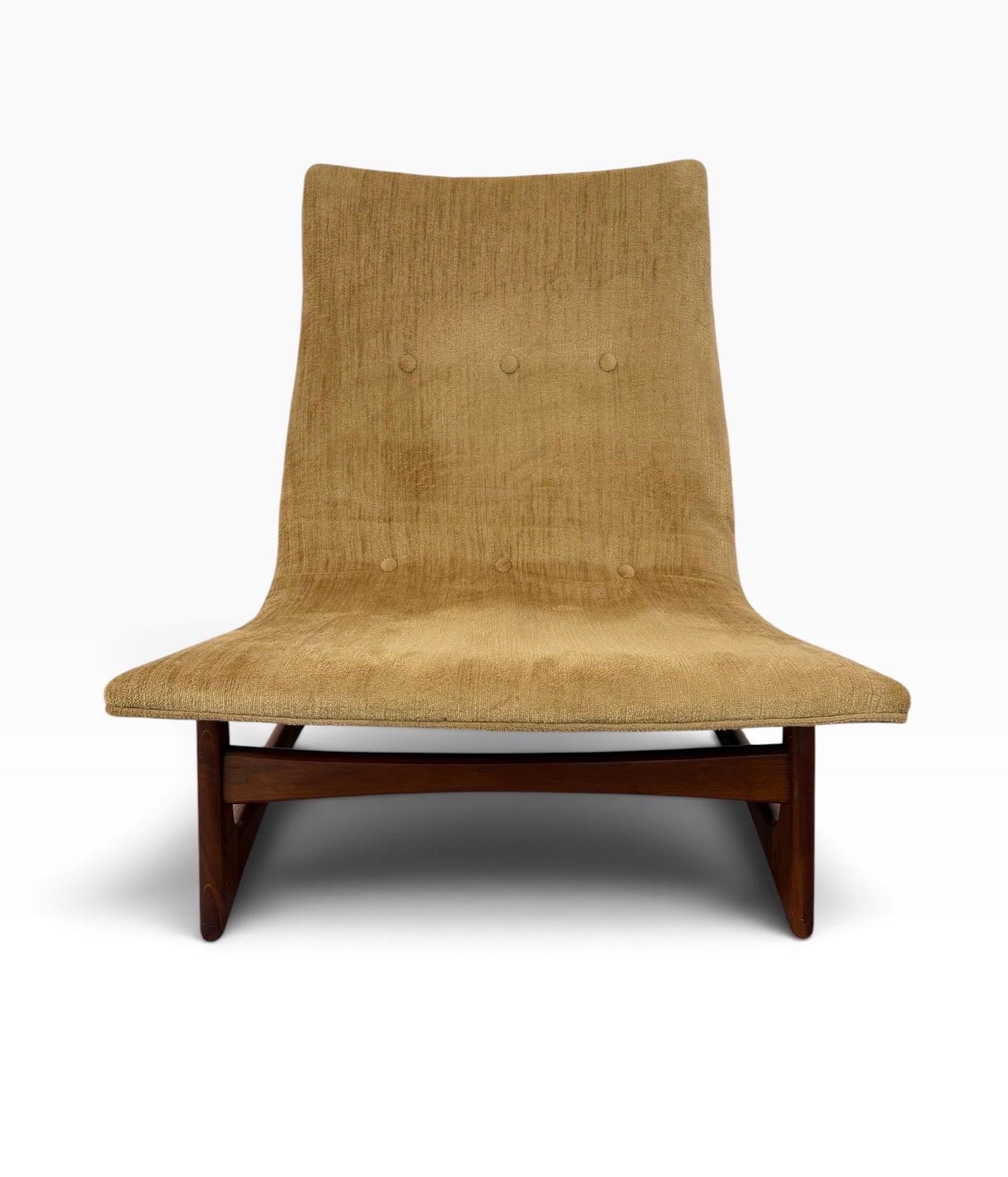 Mid-Century Modern Adrian Pearsall Oversized Slipper Chairs - Set of 2 - Image 5