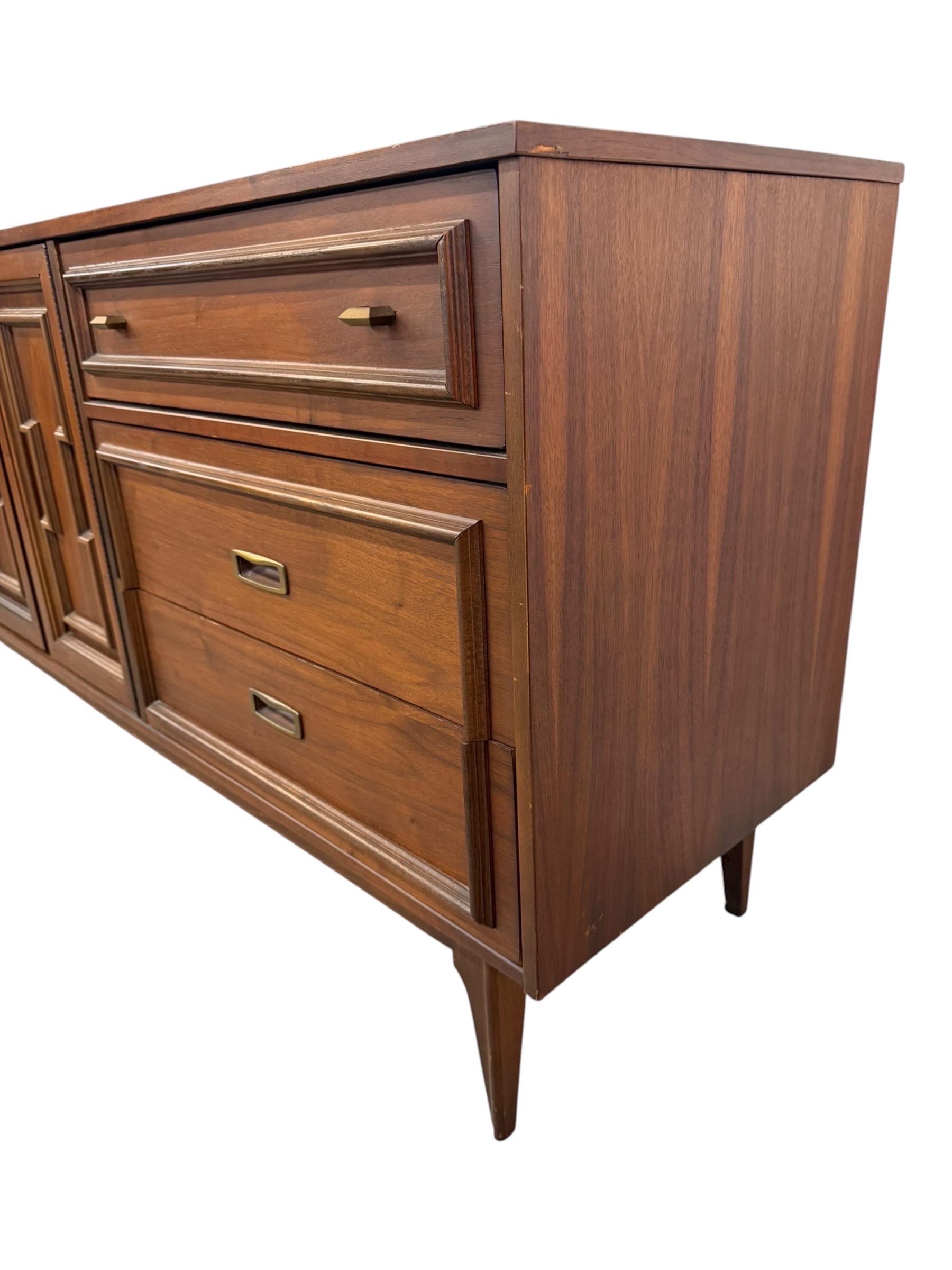 Mid-Century Modern 3-Piece Walnut Bedroom Set - Image 11
