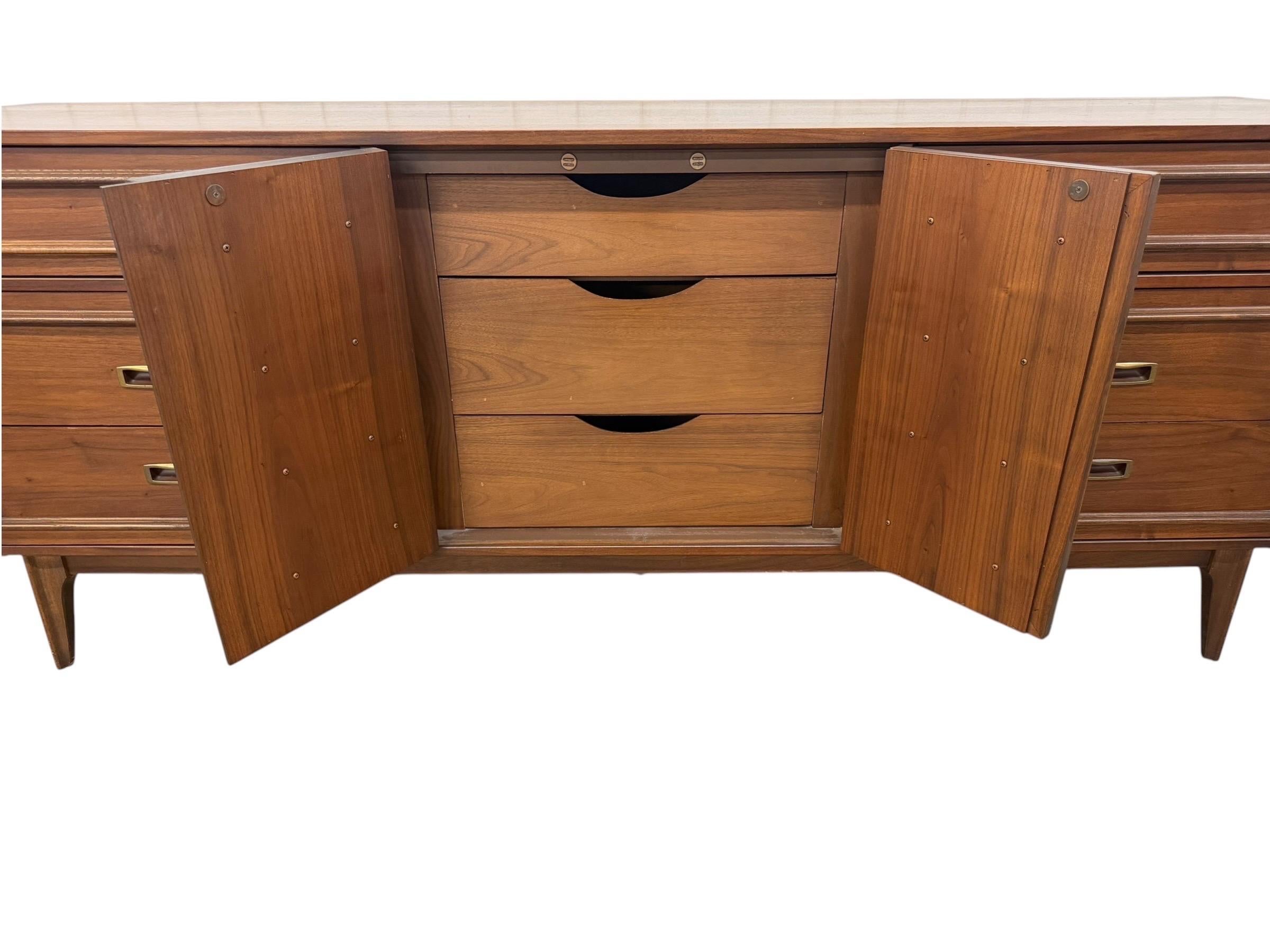 Mid-Century Modern 3-Piece Walnut Bedroom Set - Image 13