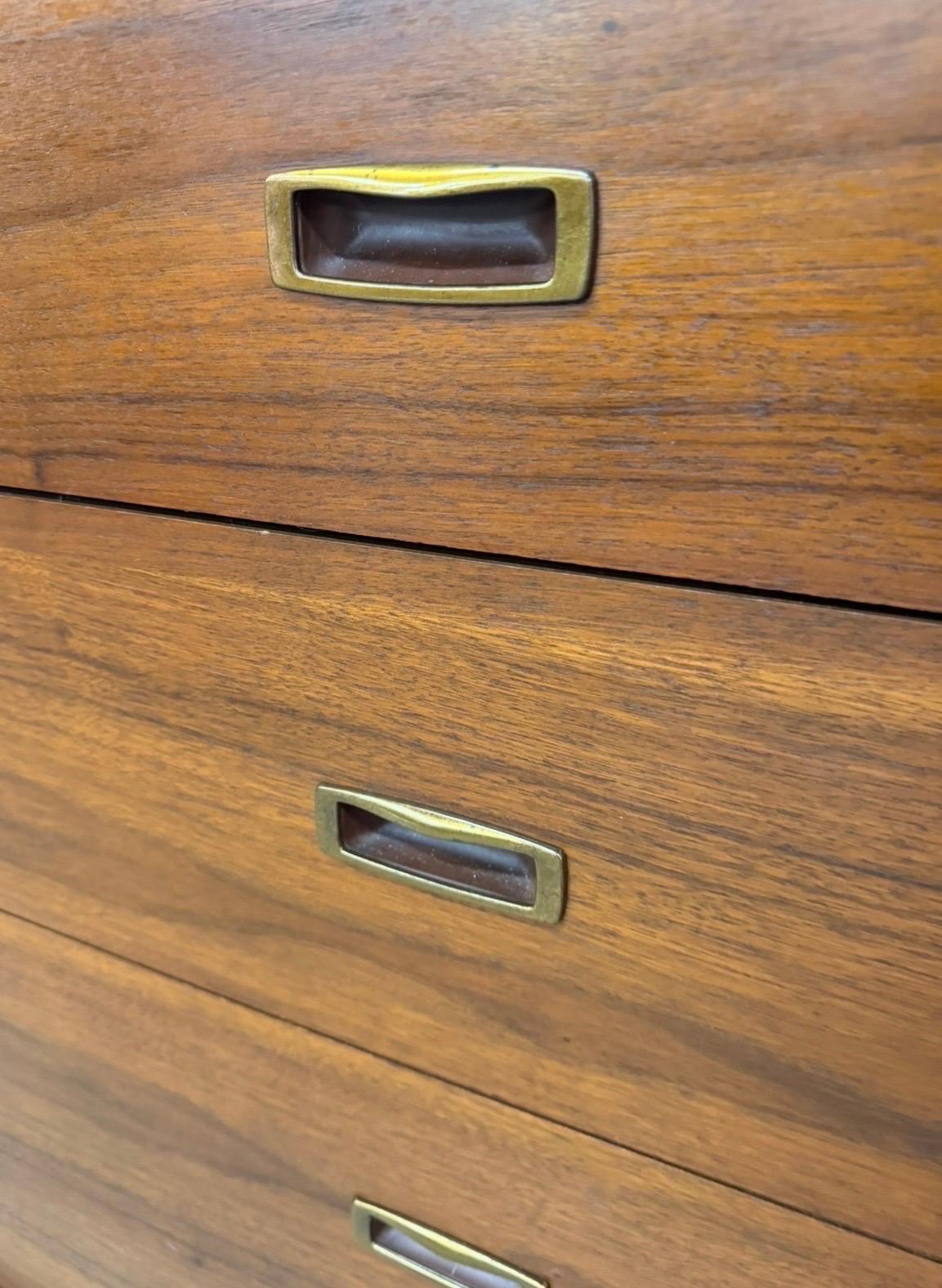 Mid-Century Modern 3-Piece Walnut Bedroom Set - Image 14