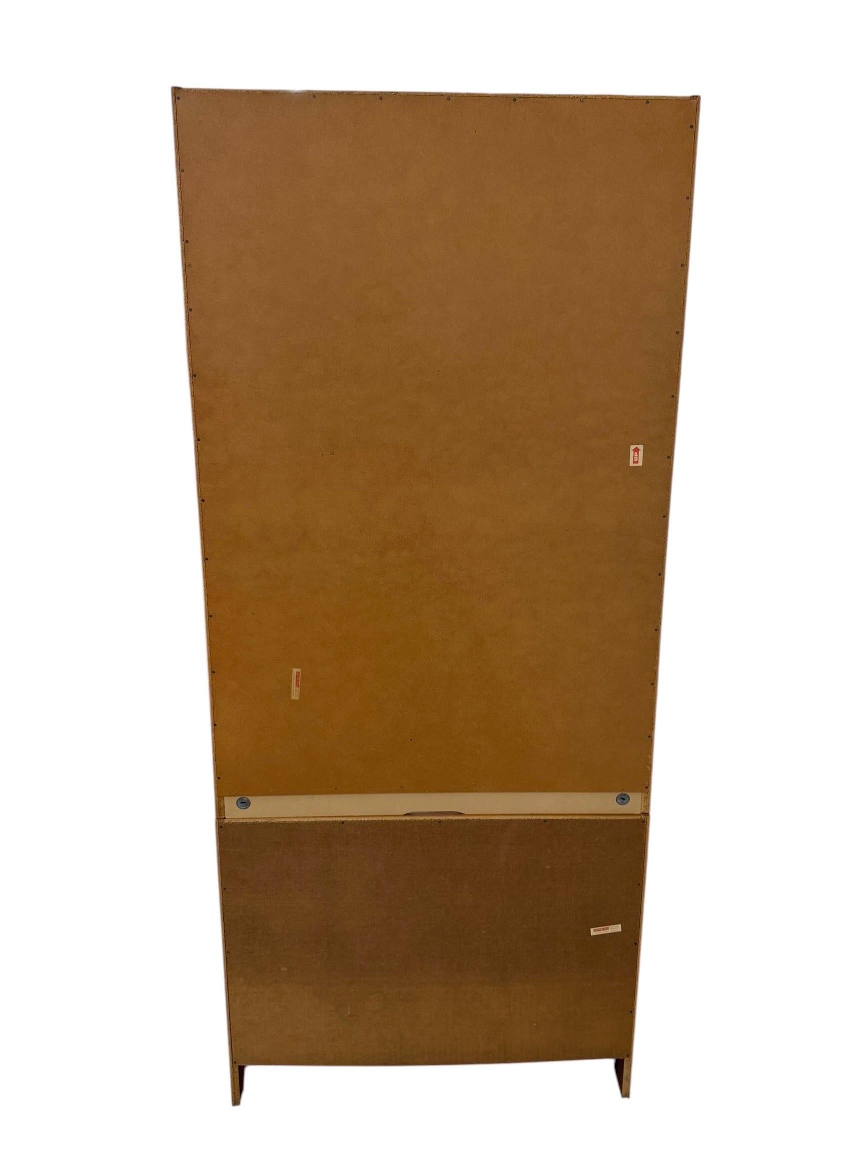 Vintage Danish Modern Domino Møbler 2-Piece Teak Bookcase - Image 7