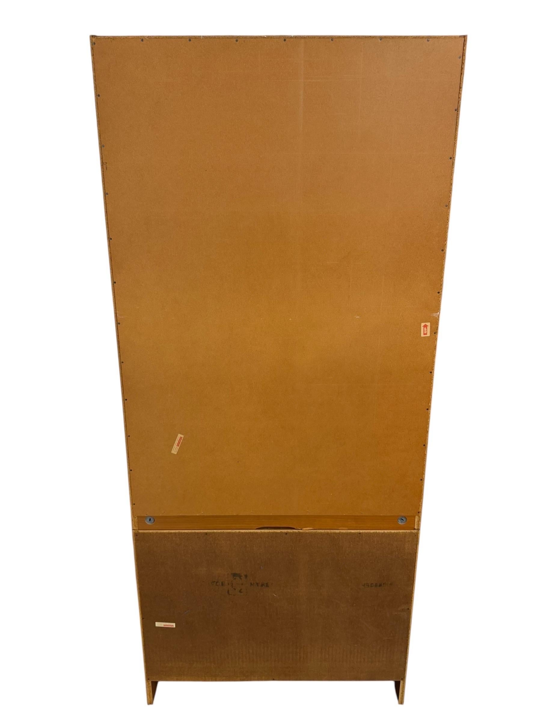 Vintage Danish Modern Domino Møbler 2-Piece Teak Bar Cabinet - Image 8