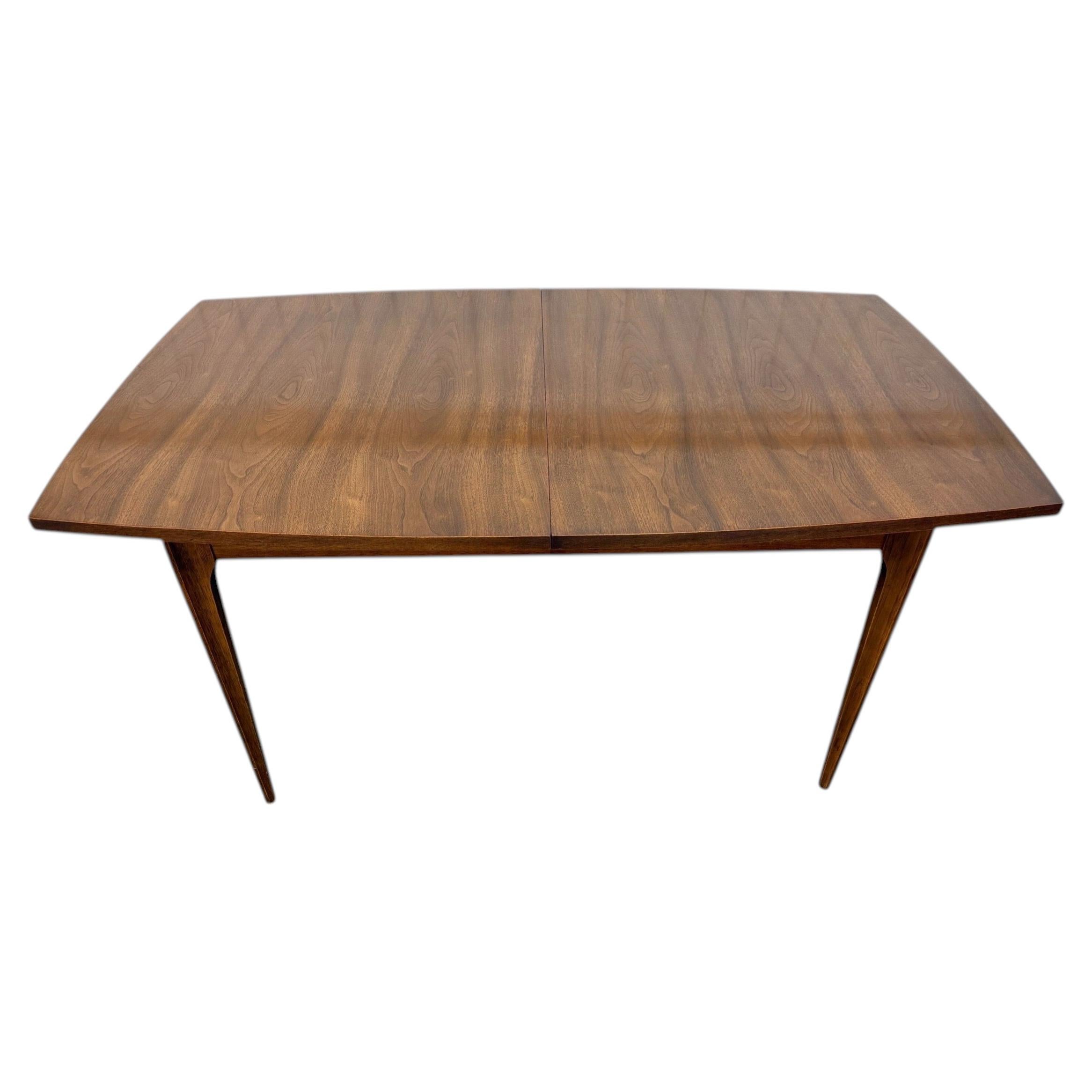 Mid-Century Modern Broyhill Brasilia Walnut Dining Table