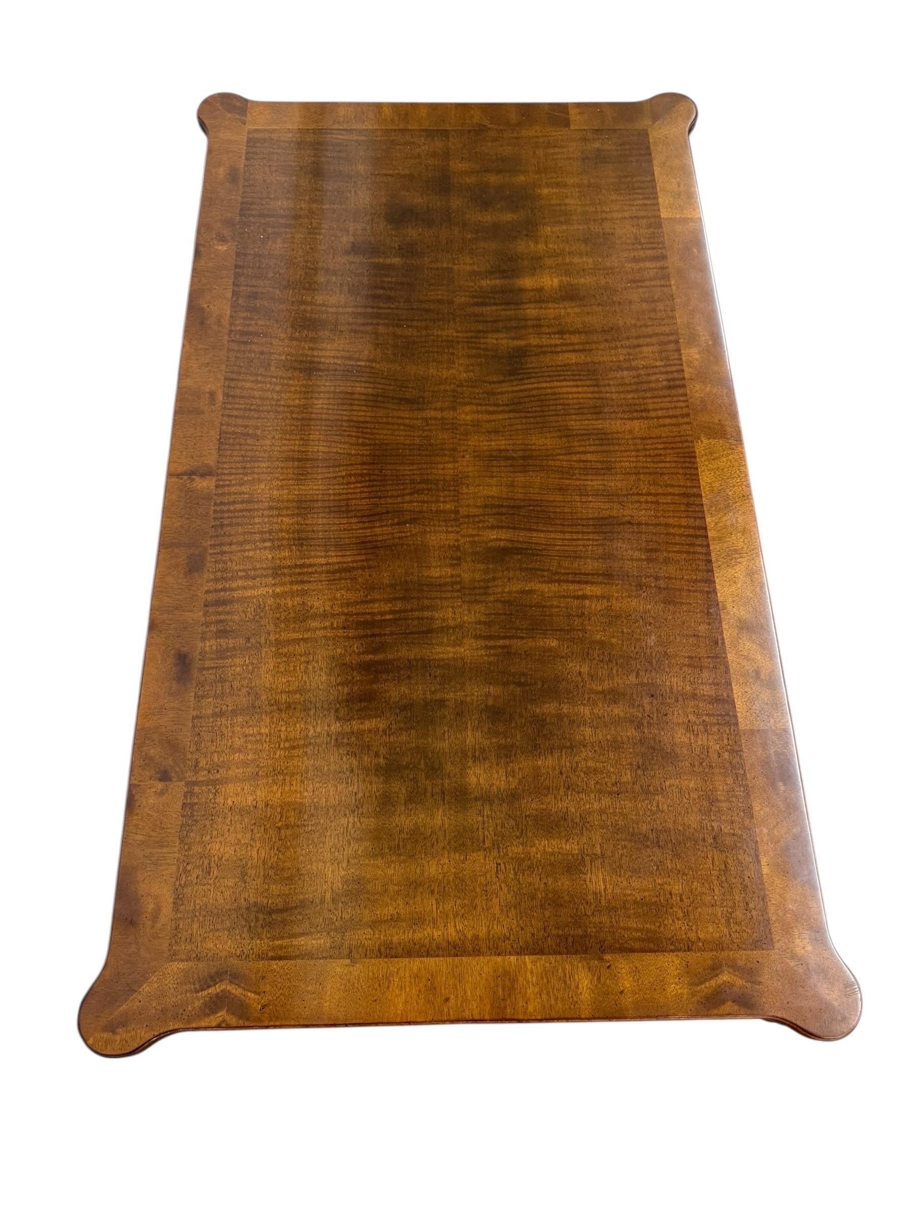 Vintage Henredon Mahogany Coffee Table - Image 6