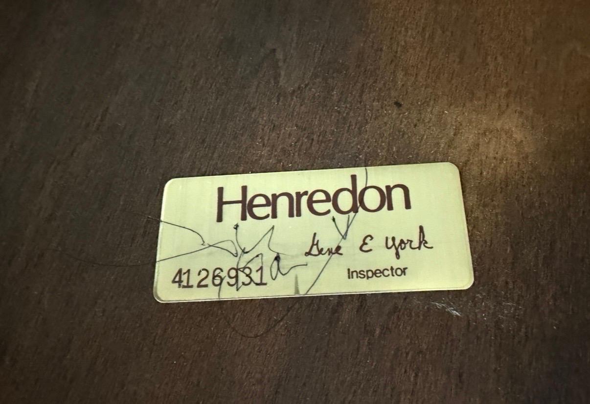 Vintage Henredon Mahogany Coffee Table - Image 7