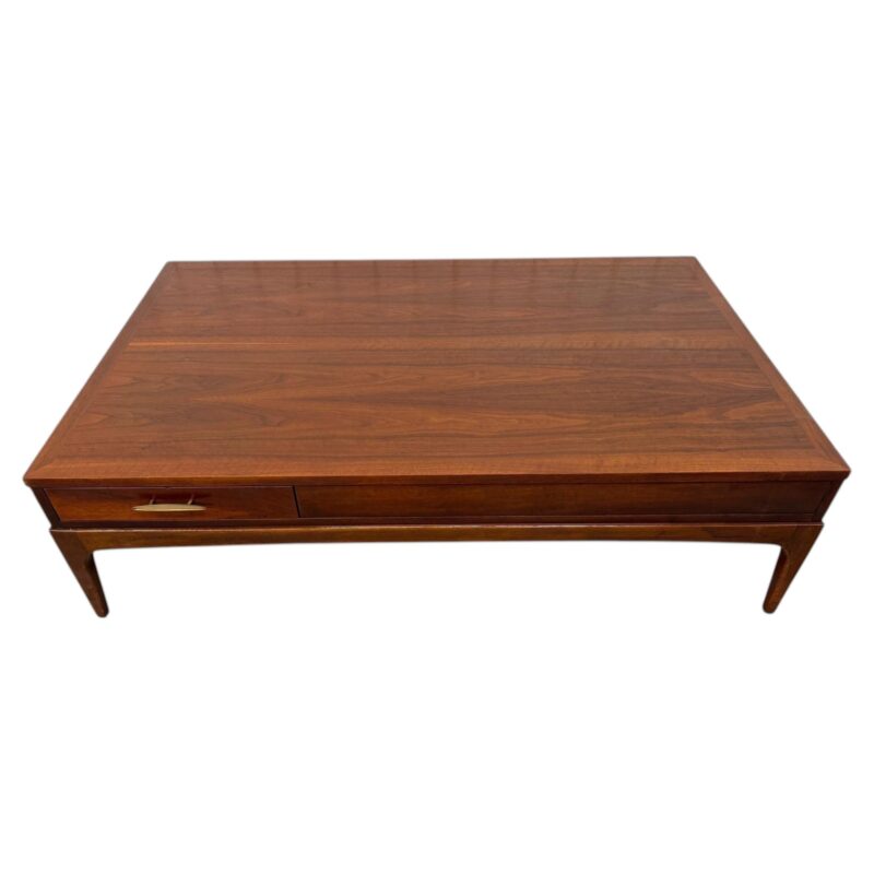 Mid-Century Modern Lane Rhythm Rectangular Coffee Table – Refinished!