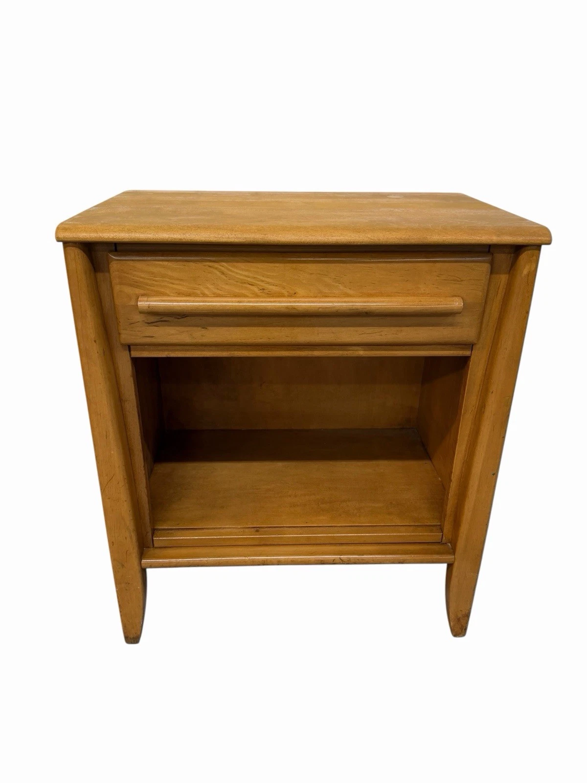 Mid-Century Modern Heywood Wakefield Style Nightstands - Set of 2 - Image 7